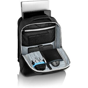 Dell Premier Slim Backpack 15 (PE1520PS) - Water Resistant, Weather Resistant Exterior, Shock Resistant, Shock Proof, Impa