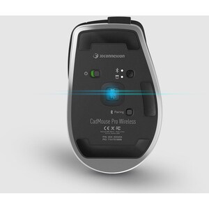 Souris Optique 3Dconnexion CadMouse - Bluetooth/Radio Fréquence - USB - 7 Bouton(s) - 5 Boutons programmables - Câble/sans