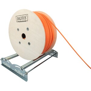 DIGITUS Professional Kabelbinder - 1 Pack Paket - Kabelroller - Verzinkter Stahl