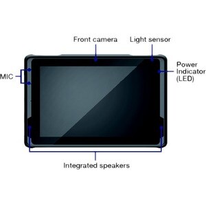 Advantech AIMx8 AIM-68 Tablet - 25.7 cm (10.1") - 4 GB - 64 GB Storage - Android 6.0 Marshmallow - 4G - Atom x7 Quad-core 