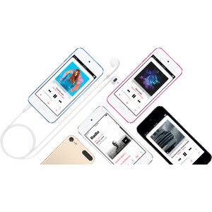 iPod Touch 32GB (7th Gen) - Pink - 4in Widescreen Display with Multi-Touch IPS Technology - A10 Fusion Chip - Wi-Fi - Blue