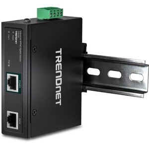 TRENDnet TI-IG90 PoE -Injektor - TAA-konform - 57 V DC Eingang - 1 x Gigabit Ethernet Eingangsport(s) - 1 x Gigabit PoE++ 