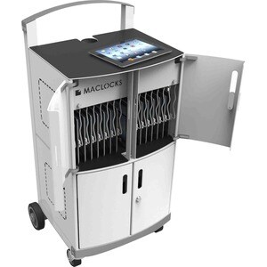 Compulocks CartiPad Duo DUO-EU Laptop/Tablet-Ladewagen - Stahl - 550,2 mm Breite x 458 mm Tiefe x 988,6 mm Höhe - für 32 G