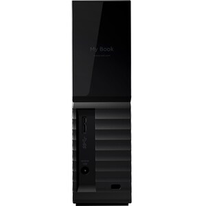 WD My Book WDBBGB0120HBK 12 TB Desktop Hard Drive - External - SATA (SATA/600) - Black - USB 3.0 Micro-B - 256-bit Encrypt