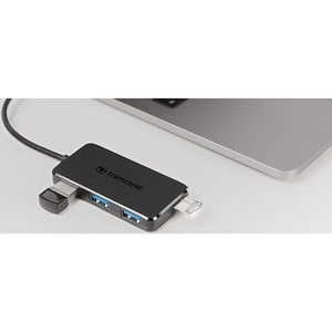 Transcend USB-Hub - USB-Typ C - 4 Total USB Port(s) - 4 USB 3.1 Port(s) - PC, Mac, Linux