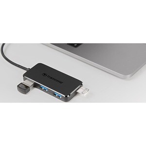 Transcend USB-Hub - USB-Typ C - 4 Total USB Port(s) - 4 USB 3.1 Port(s) - PC, Mac, Linux