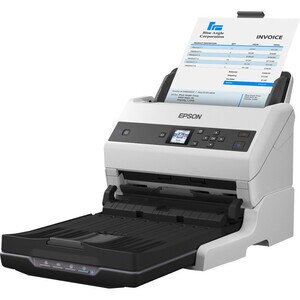 Escáner de superficie plana Epson WorkForce DS-970 - 600 ppp Óptico - 30 bits Color - 30 bits Escala de grises - 85 ppm (M