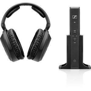 Sennheiser HDR 175 Headphones - Stereo - Wireless - RF - 328.1 ft - 17 Hz 22 kHz - Over-the-head - Binaural - Circumaural