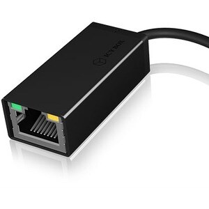 Scheda Fast Ethernet per Computer/Notebook/Tablet - ICY BOX IB-AC509a - 10/100Base-T - Portatili - USB 2.0 tipo A - 1 Port