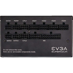 EVGA SuperNOVA 750 G5 Power Supply - Internal - 120 V AC, 230 V AC Input - 3.3 V DC @ 24 A, 5 V DC @ 24 A, 12 V DC @ 62.5 