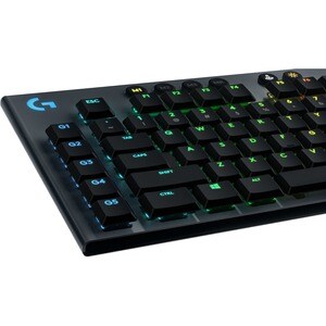 Logitech G815 Gaming Keyboard - Cable Connectivity - USB Interface - English (US) - Black - Mechanical Keyswitch - Volume 