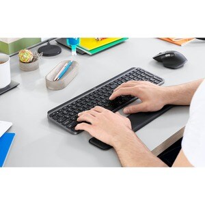 Logitech MX Keys Tastatur - Kabellos Konnektivität - USB Schnittstelle - Schweizerisch - QWERTZ Layout - Bluetooth/RF - 10
