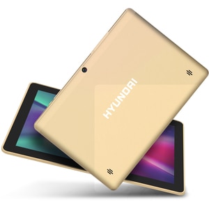 Hyundai Koral 10X3 HT1002W32 Tablet - 10.1" - Rockchip RK3326C - 2 GB - 32 GB Storage - Android 9.0 Pie - Gold - Quad-core