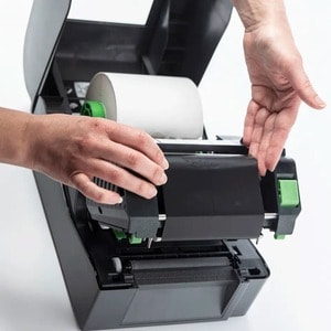 Brother Td-4420tn Desktop Direct Thermal/Thermal Transfer Printer - Monochrome - Label/Receipt Print - Fast Ethernet - USB