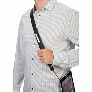 Targus SafePort Shoulder Strap - 1 - 38 mm Height x 1219 mm Width Length - Black - Silicon