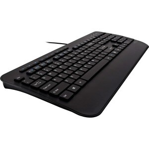 V7 CKU300FR Keyboard & Mouse - AZERTY - French - USB Cable Keyboard - Keyboard/Keypad Color: Black - USB Cable Mouse - Opt
