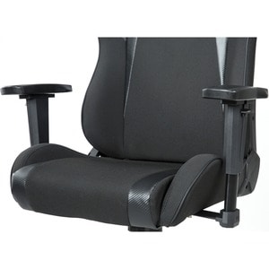 AKRacing EX-Wide SE Gaming Chair Carbon Black - For Gaming - Fabric, Polyester, PU Leather, Nylon - Black, Carbon Black