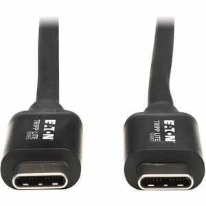 Tripp Lite series Thunderbolt 3 Cable, M/M, 1 m, Black - 3.3 ft (1 m) Thunderbolt 3 Video/Data Transfer Cable for MacBook,