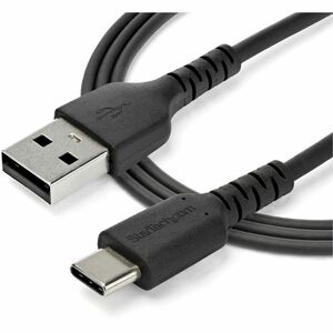 StarTech.com 2m USB A to USB C Charging Cable - Durable Fast Charge & Sync USB 2.0 to USB Type C Data Cord - Aramid Fiber 