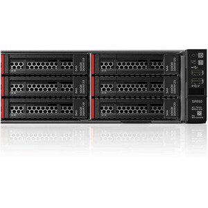 Lenovo ThinkSystem SR550 7X04A079AU 2U Rack Server - 1 x Intel Xeon Silver 4210 2.20 GHz - 16 GB RAM - Serial ATA/600, 12G