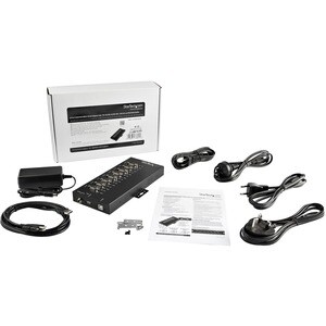 StarTech.com Serieller Hub - Extern - 1 - TAA-konform - USB - PC, Linux - 8 x Anzahl externe serielle Ports