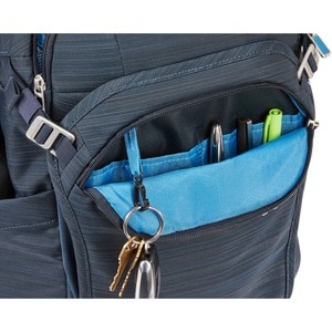 Thule Construct CONBP116 Carrying Case (Backpack) for 15.6" Notebook - Carbon Blue - Water Resistant - Nylon Body - Handle