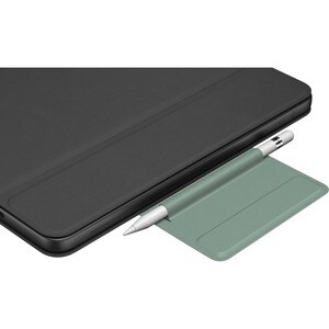 Logitech Rugged Folio Keyboard/Cover Case (Folio) for 25.9 cm (10.2") Apple iPad (7th Generation) Tablet - Graphite - Drop