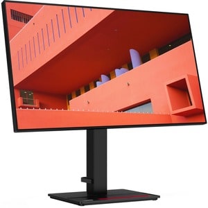 Lenovo ThinkVision P27q-20 27" Class WQHD LCD Monitor - 16:9 - Raven Black, Black - 68.6 cm (27") Viewable - In-plane Swit