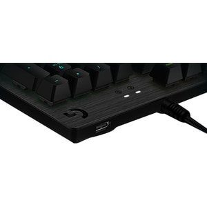 Logitech G512 Gaming Keyboard - Cable Connectivity - USB 2.0 Interface - Spanish - Carbon - Mechanical Keyswitch - Windows