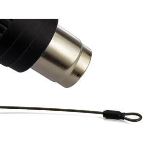 StarTech.com Cable de Seguridad Ajustable para Atar - Paquete de 20 Sujetadores en Acero antirrobo y Fundas Termoencogible