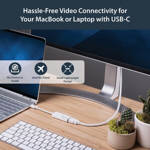 StarTech.com A/V-Adapter - 1 Stück - 3840 x 2160 Supported - Weiß