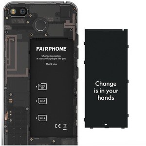 Smartphone Fairphone 3 64 GB - 4G - 14,4 cm (5,7") LCD Full HD Plus 2160 x 1080 - Octa-Core (8 núcleos) 1,80 GHz - 4 GB RA