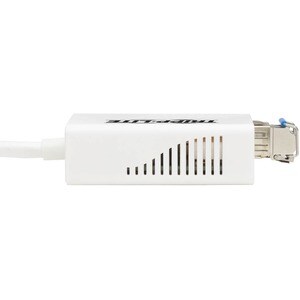 Eaton Tripp Lite Series USB 3.0 Singlemode Fiber Optic Transceiver Ethernet Adapter, 10/100/1000 Mbps, 1310nm, 5km, LC - U