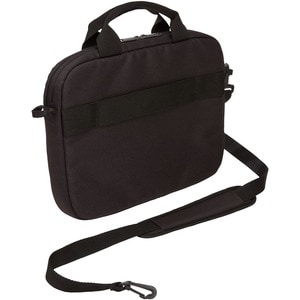 Case Logic Advantage ADVA-111 BLACK Carrying Case (Attaché) for 25.4 cm (10") to 30.5 cm (12") Notebook - Black - Polyster