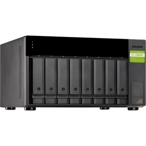 QNAP Laufwerksgehäuse - USB 3.1 (Gen 2) Typ C Host Interface Desktop - 8 x HDD unterstützt - 8 x Gesamtschacht
