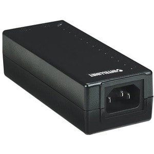 Power over Ethernet (PoE) Injector, 1 Port, 48 V DC, IEEE 802.3af Compliant (UK Power Cord) - 120 V AC, 230 V AC Input - 4