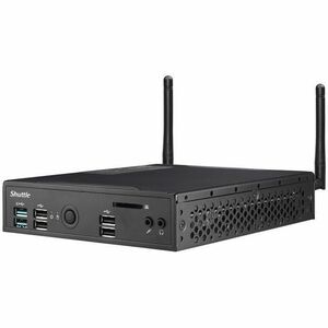 Shuttle XPC slim POS Terminal - Celeron 4205U 1,80 GHz - 4 GB DDR4 SDRAM 120 GB - Wireless LAN Gigabit-Ethernet - USB - Ne
