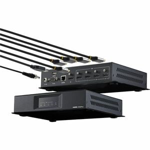 StarTech.com 2x2 Video Wall Controller - 4K60Hz - HDMI 2.0 - EDID emulation - 1 In 4 Out - RS-232 Serial Control - 4 Scree