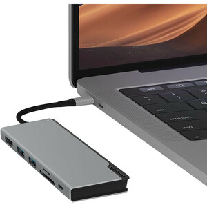 Alogic Ultra USB Type C Docking Station for Notebook/Tablet/Smartphone - Memory Card Reader - SD - 100 W - 4K - 3840 x 216