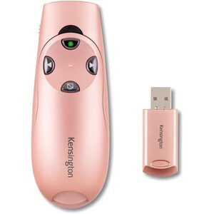 Kensington Presenter Expert Wireless With Green Laser - Rose Gold - Wireless - Radio Frequency - 2.40 GHz - Rose Gold - US