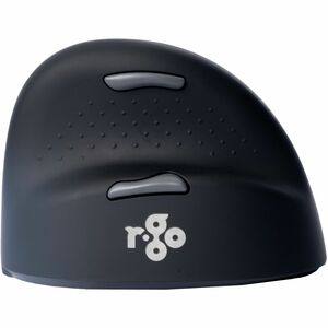 R-Go HE ergonomic mouse, vertical mouse, prevents RSI, medium (hand length 165-185mm), right handed, wireless, black - Wir