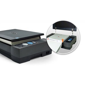 Plustek OpticBook 3800L Flachbettscanner - 1200 dpi Optische Auflösung - 48-bit Farbtiefe - 16-bit Graustufen - USB