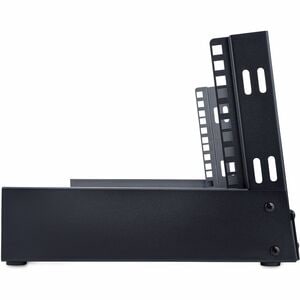 StarTech.com 4U Bodenstehend Rackrahmen für A/V-Geräte, LAN-Schalter, Patchfeld, Server - Schwarz - TAA-konform - Stahl - 