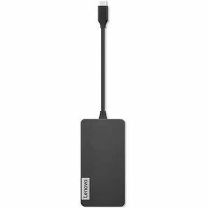 Lenovo USB Type C Docking Station for Notebook - Charging Capability - Memory Card Reader - microSD (TransFlash), SD - 15 