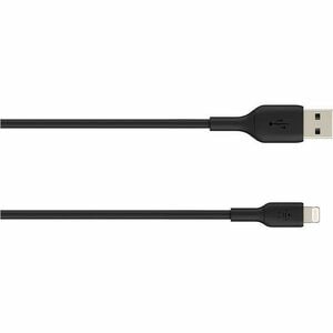Belkin BoostCharge 15 cm Lightning/USB Datentransferkabel - Cable for iPad, iPad Pro, iPhone - MFI - Schwarz