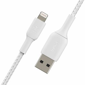 Belkin 15 cm Lightning/USB Datentransferkabel - Erster Anschluss: Lightning - Zweiter Anschluss: USB Type A - MFI - Weiß