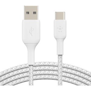Belkin BoostCharge 2,01 m USB-C/USB-A Datentransferkabel - 1 - Cable for Smartphone, Tablet, Notebook, AirPods Pro, iPad A