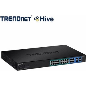 TRENDnet TPE-1620WSF 20 Ports Manageable Ethernet Switch - Gigabit Ethernet - 10/100/1000Base-T, 1000Base-X - New - TAA Co