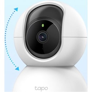 Tapo C200 Indoor HD Network Camera - Color - 30 ft (9.14 m) Night Vision - H.264 - 1920 x 1080 Fixed Lens - Google Assista