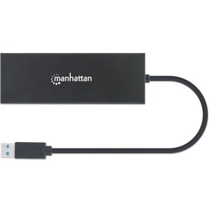 USB-A Dock/Hub, Ports (x5): Ethernet, HDMI, USB-A (x2) and VGA, Micro-USB Power Input Port (Optional, only when additional